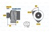 Генератор BOSCH 0986047550 (фото 1)