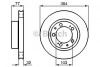 A_Гальмівний диск AUDI/PORSCHE 80/928/944 \'\'FL - знято з вир-ва BOSCH 0986478408 (фото 1)