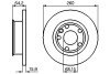 A_Диск гальмівний VW California, Caravelle, Multivan, Transporter T4 F BOSCH 0986478547 (фото 1)