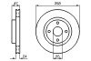 Диск гальмівний передн. MAZDA 323F 1,9 16V/2,0D/TD 93- BOSCH 0986478989 (фото 1)