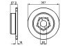 Гальмівний диск перед. (вентил.) LEXUS LS400 4,0 94-00 TOYOTA Century 5,0 BOSCH 0986479023 (фото 1)