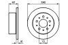 Диск гальмівний (задній) Citroen Jumper/Fiat Ducato/Peugeot Boxer 94- (280x16) BOSCH 0 986 479 B63 (фото 5)