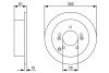 Диск гальмівний (задній) Hyundai Sonata 06-10/Tucson/Kia Sportage 04- (262x10) BOSCH 0986479C03 (фото 5)