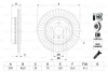Гальмівний диск складається з двох частин BOSCH 0986479E04 (фото 5)