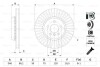 Гальмівний диск складається з двох частин BOSCH 0986479E16 (фото 5)