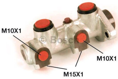 Фото 1 - гальмівний циліндр головний BOSCH 0986481039 Гальмівний циліндр головний BOSCH 0986481039 (фото 1)