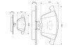 Колодки гальмівні (передні) Ford Focus/Mazda 3/Volvo C30/C70/S40/V50/Opel Vectra C 05-14/V40 12- BOSCH 0986494077 (фото 2)