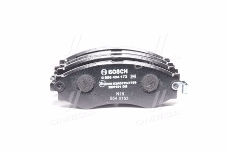 Гальмівні колодки дискові BOSCH 0986494173