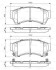 Комплект гальмівних колодок BOSCH 0986494221 (фото 8)