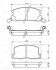 Комплект гальмівних колодок BOSCH 0986494412 (фото 1)