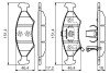 KIA гальмівні колодки дискові передн.Shuma 98- BOSCH 0986494547 (фото 5)