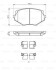 Комплект гальмівних колодок BOSCH 0986494655 (фото 8)