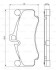 Комплект гальмівних колодок BOSCH 0986494709 (фото 8)
