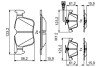 Колодки гальмівні (задні) Audi A3 2.5 RS 15- BOSCH 0986494835 (фото 7)