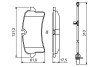 A_Колодки гальмівні дискові AUDI/ PORSCHE A8/S8/Macan \'\'R BOSCH 0986494841 (фото 7)