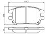 Гальмівні колодки передн Lexus RX 01- BOSCH 0986495140 (фото 1)