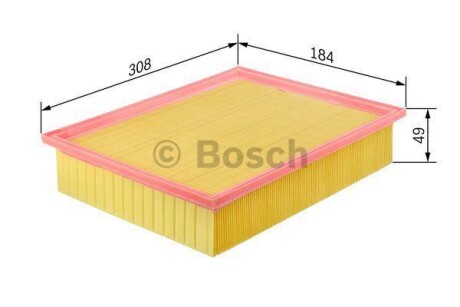 Фільтр повітряний BOSCH 1457433546