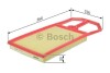Фільтр повітряний BOSCH 1457433574 (фото 1)