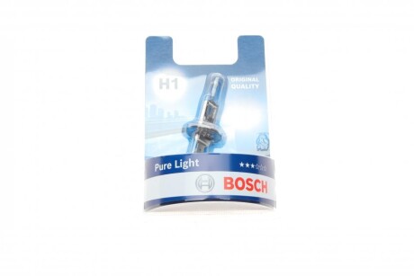 Автолампа H1 12V 55W P14.5s Pure Light BOSCH 1 987 301 005