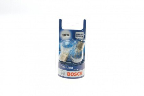 Лампа розжарювання P21W 12V 21W (блістер 2 шт.) BOSCH 1 987 301 017