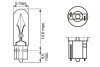 Автолампа W1.2W 12V 1.2W W2x4.6d Pure Light (BL/к-кт 2шт.) BOSCH 1 987 301 024 (фото 6)