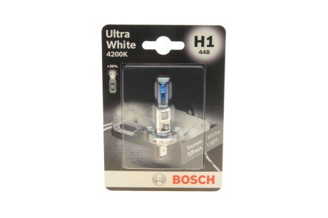 Лампa___ H1 Ultra White 4200K блистер - кратн. 20 шт BOSCH 1987301088