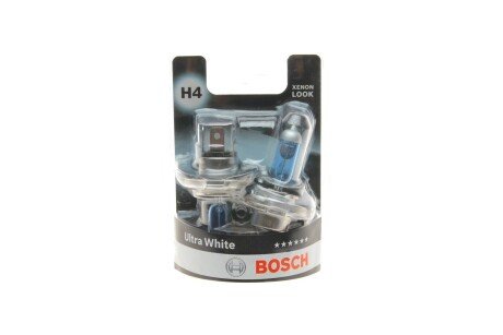 Автолампа H4 12V 60/55W P43t Ultra White BOSCH 1 987 301 440