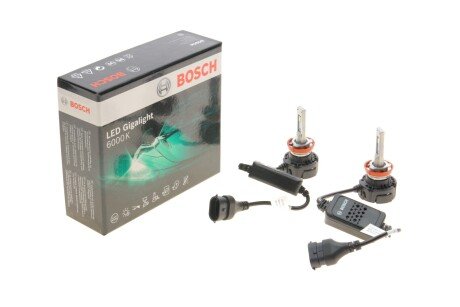 Лампа (2шт.) Duobox LED Gigalight PGJ19 (H8) 12В 30Вт BOSCH 1987301558