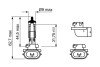 Автолампа H27W/2 12V 27W PGJ13 Pure Light WS BOSCH 1987302025 (фото 2)