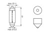 Автолампа C5W 12V 5W SV8.5-8 BOSCH 1987302225 (фото 5)