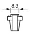 Автолампа PB3 24V 1.2W B8.3d BOSCH 1987302515 (фото 7)