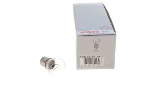 Лампа розжарювання P21W 12V BA15s quick BOSCH 1987302811