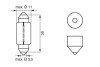 Автолампа C5W 24V 5W SV8.5-8 Eco Truck BOSCH 1987302864 (фото 5)