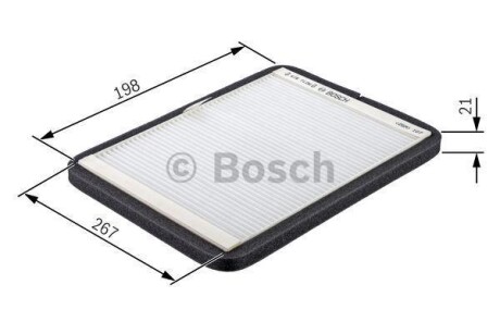 Фільтр салону BOSCH 1987432077