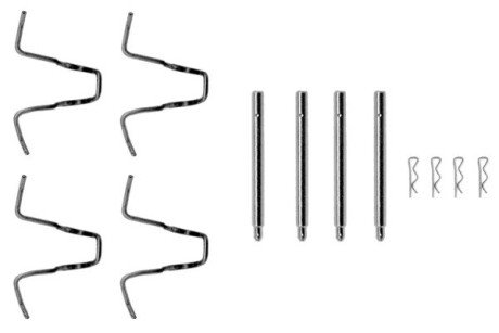 DB Р/к установки гальмівних колодок W123 79-85 BOSCH 1987474056