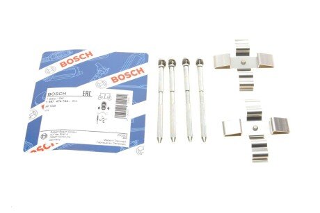 Планка супорта (заднього) прижимна (к-кт) VW Touareg 2.5TDI/3.0TDI 02-10 (Brembo) BOSCH 1987474744