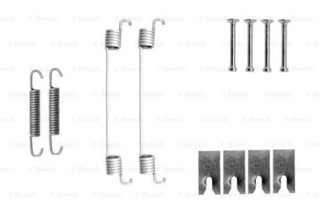 КМП бар.колодок DAIHATSU/NISSAN/RENAULT/TOYOTA Charade/Micra/Note/Clio/Yaris BOSCH 1987475300 (фото 1)