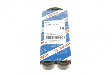 Дорiжковий ремінь 6PK2030 BOSCH 1 987 947 823