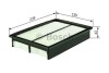Фільтр повітряний BOSCH F026400418 (фото 6)