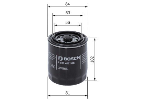 Фільтр масляний BOSCH F026407325