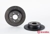Гальмівний диск зад. W203 00- (278x55mm) BREMBO 08.5178.77 (фото 1)