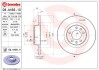 Диск гальмівний задній scudo (07- BREMBO 08A45610 (фото 1)