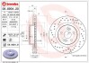 Гальмівний диск BREMBO 09890421 (фото 1)