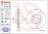 Гальмівний диск п./з. C4 04-/308 09-/3008 13- (302x34mm) BREMBO 09.A185.14 (фото 1)