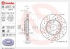 Гальмівний диск пер. Duster 17-/Kangoo III 21-/Laguna III 07-/Megane/Scenic 08- (280x44mm) BREMBO 09.A727.1X (фото 1)