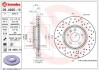 Гальмівний диск пер. A4 B8 08-/A4 B9 15-/A5 07- (314x52mm)(1шт/уп) BREMBO 09.A820.1X (фото 1)