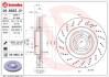 Гальмівний диск BREMBO 09B85551 (фото 1)