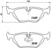 Фото 1 - гальмівні колодки дискові BREMBO P06013 Гальмівні колодки дискові BREMBO P06013 (фото 1)