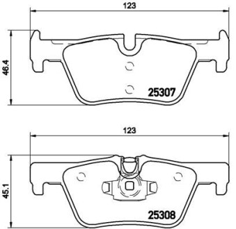 Гальмівні колодки тюнінгові BREMBO P06071X