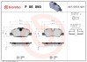 Комплект гальмівних колодок з 4 шт. дисків BREMBO P06090 (фото 1)